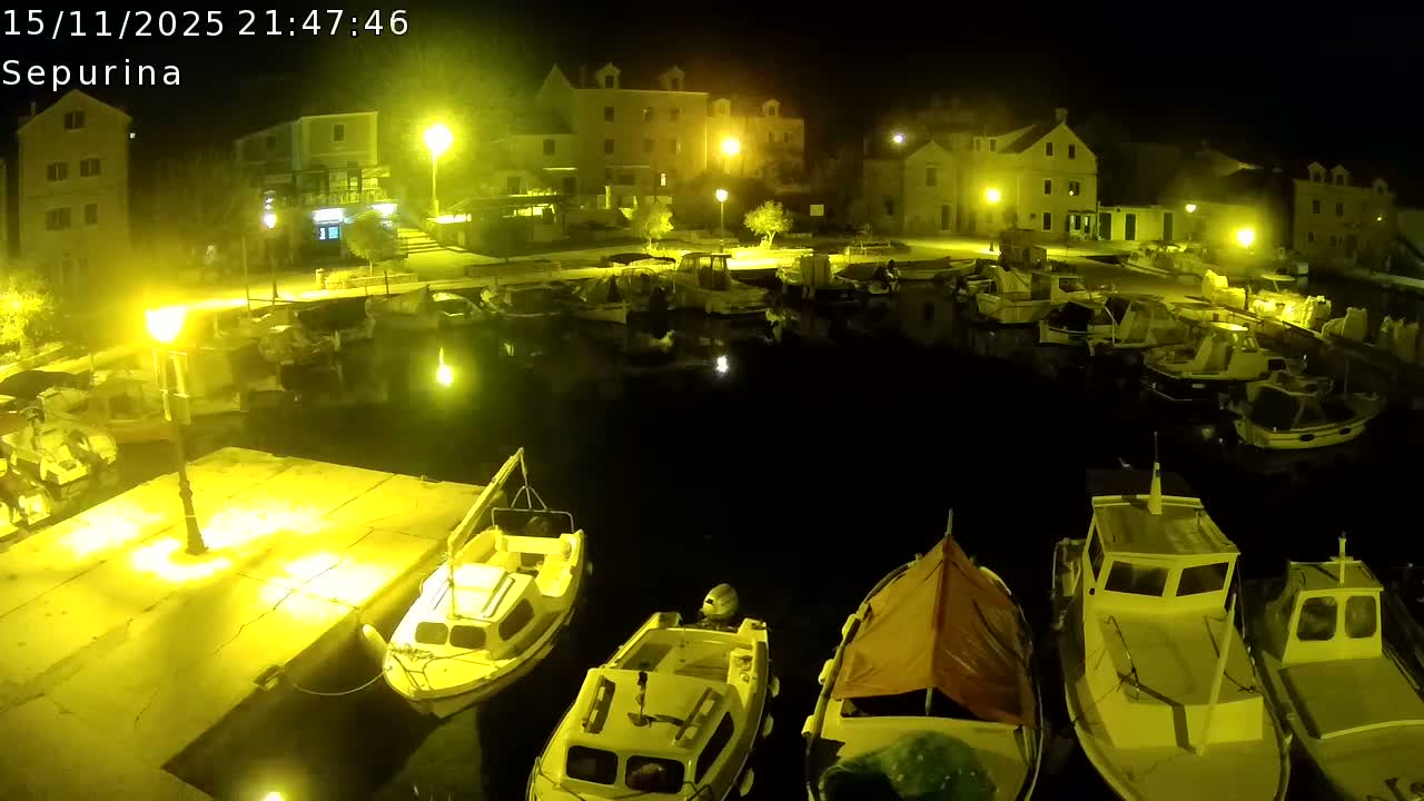 Otok Prvić Island, Prvić Šepurine Marine Live Cam - Prvić Šepurine, Otok Prvić, Vodice, Šibenik-Knin, Croatia