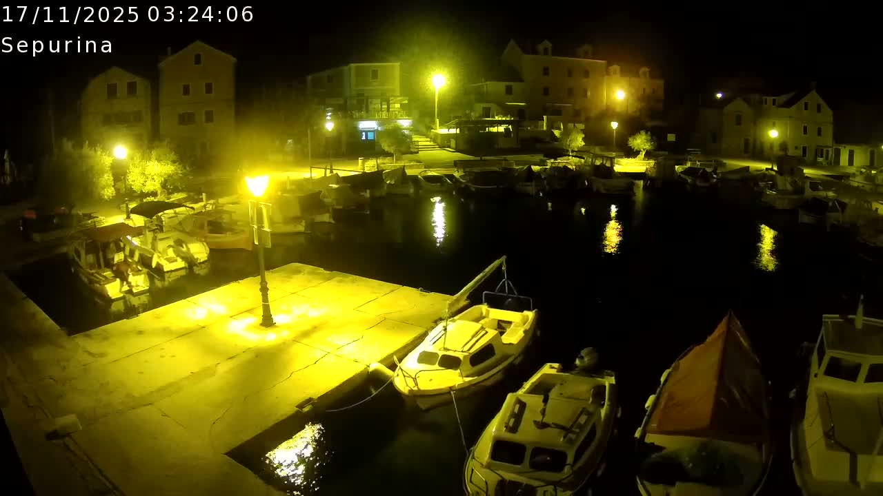 Otok Prvić Island, Prvić Šepurine Marine Live Cam - Prvić Šepurine, Otok Prvić, Vodice, Šibenik-Knin, Croatia