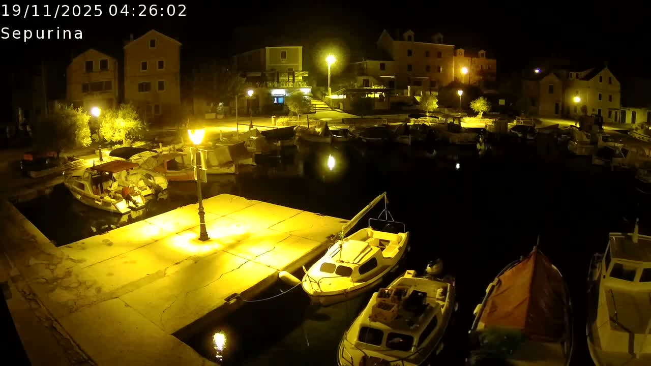 Otok Prvić Island, Prvić Šepurine Marine Live Cam - Prvić Šepurine, Otok Prvić, Vodice, Šibenik-Knin, Croatia