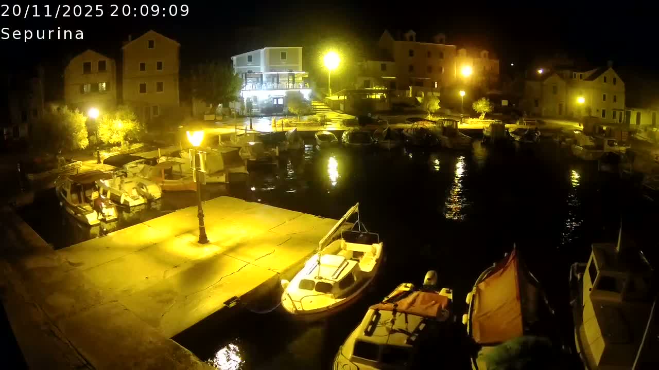 Otok Prvić Island, Prvić Šepurine Marine Live Cam - Prvić Šepurine, Otok Prvić, Vodice, Šibenik-Knin, Croatia