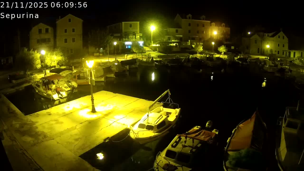 Otok Prvić Island, Prvić Šepurine Marine Live Cam - Prvić Šepurine, Otok Prvić, Vodice, Šibenik-Knin, Croatia