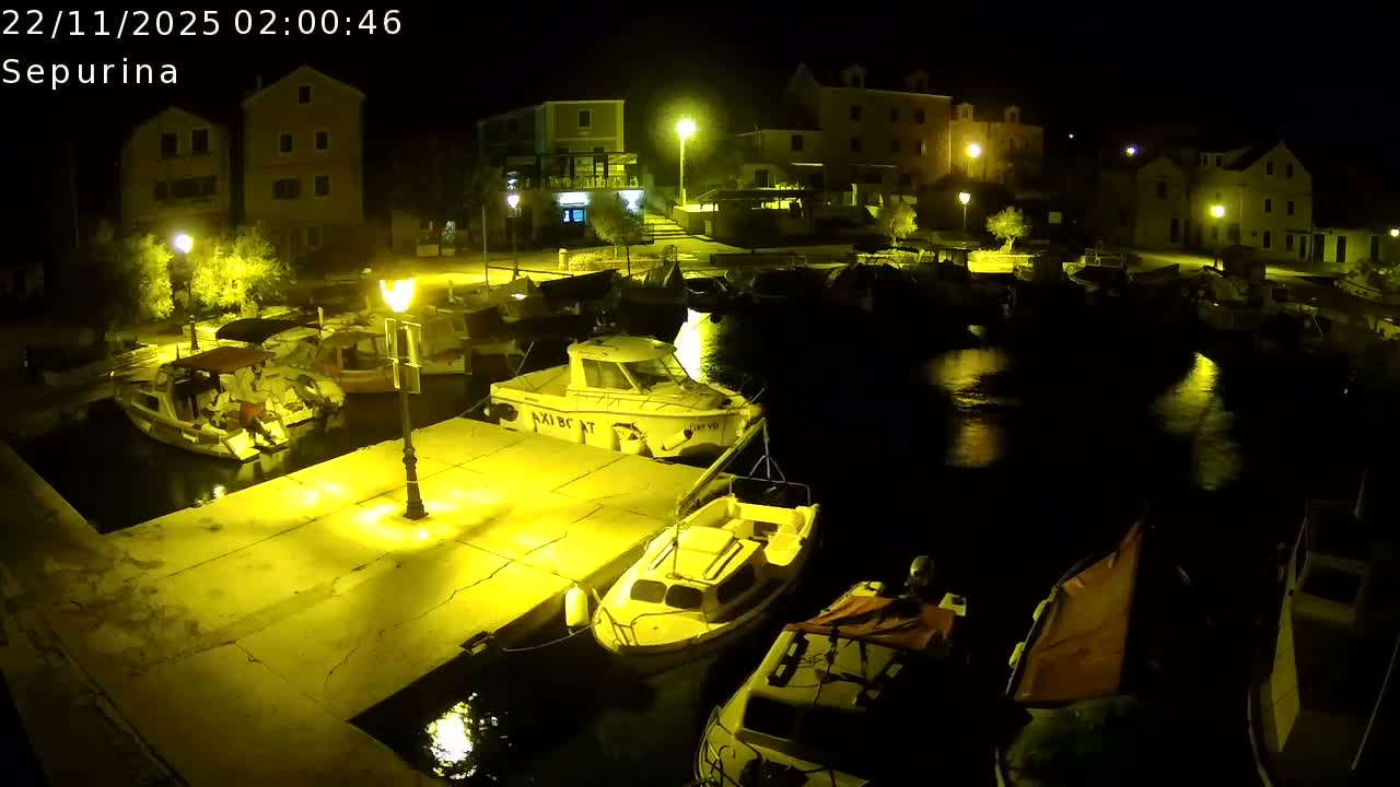 Otok Prvić Island, Prvić Šepurine Marine Live Cam - Prvić Šepurine, Otok Prvić, Vodice, Šibenik-Knin, Croatia