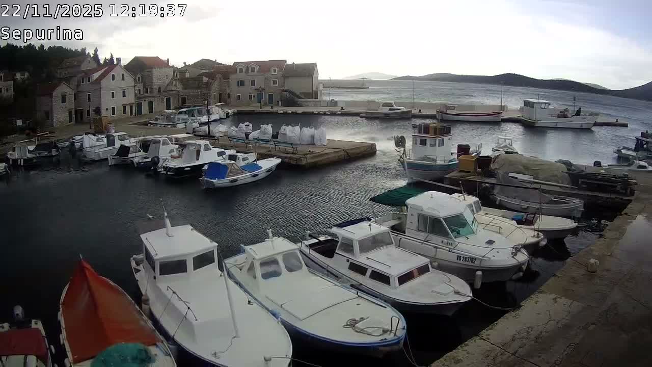 Otok Prvić Island, Prvić Šepurine Marine Live Cam - Prvić Šepurine, Otok Prvić, Vodice, Šibenik-Knin, Croatia
