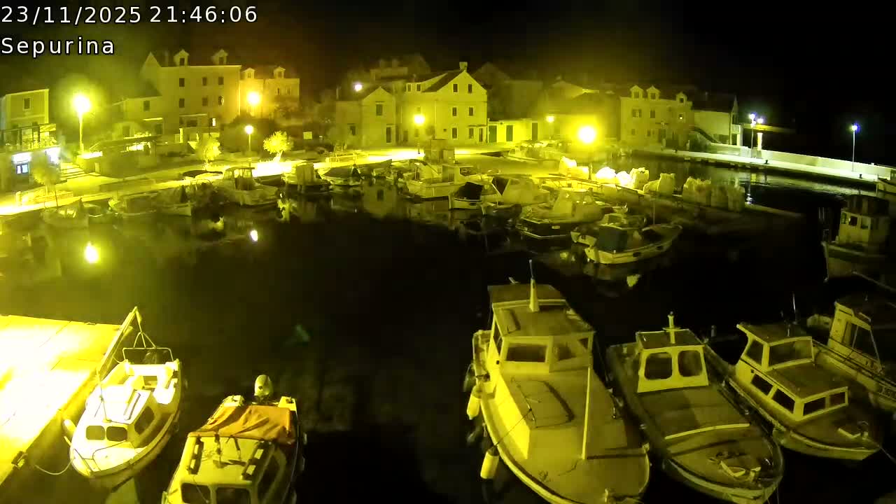Otok Prvić Island, Prvić Šepurine Marine Live Cam - Prvić Šepurine, Otok Prvić, Vodice, Šibenik-Knin, Croatia