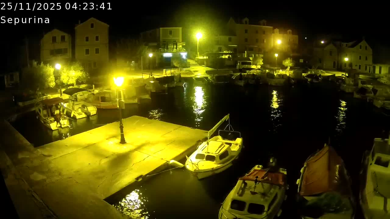 Otok Prvić Island, Prvić Šepurine Marine Live Cam - Prvić Šepurine, Otok Prvić, Vodice, Šibenik-Knin, Croatia