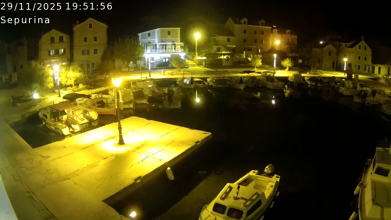Otok Prvić Island, Prvić Šepurine Marine Live Cam - Prvić Šepurine, Otok Prvić, Vodice, Šibenik-Knin, Croatia