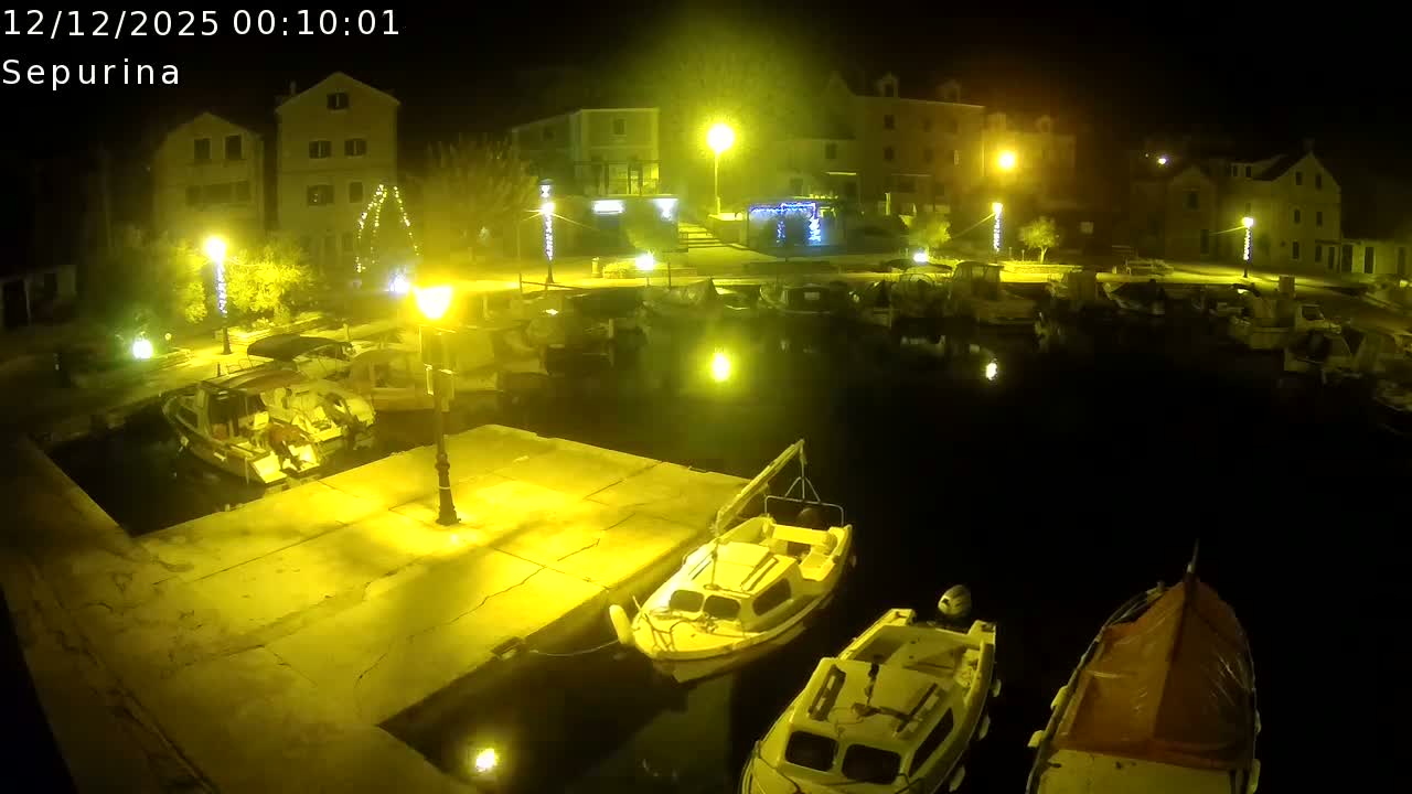 Otok Prvić Island, Prvić Šepurine Marine Live Cam - Prvić Šepurine, Otok Prvić, Vodice, Šibenik-Knin, Croatia