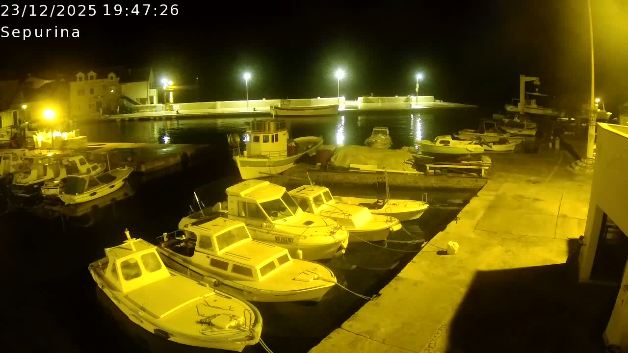 Otok Prvić Island, Prvić Šepurine Marine Live Cam - Prvić Šepurine, Otok Prvić, Vodice, Šibenik-Knin, Croatia