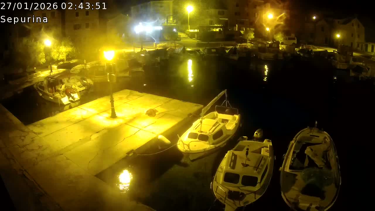 Otok Prvić Island, Prvić Šepurine Marine Live Cam - Prvić Šepurine, Otok Prvić, Vodice, Šibenik-Knin, Croatia