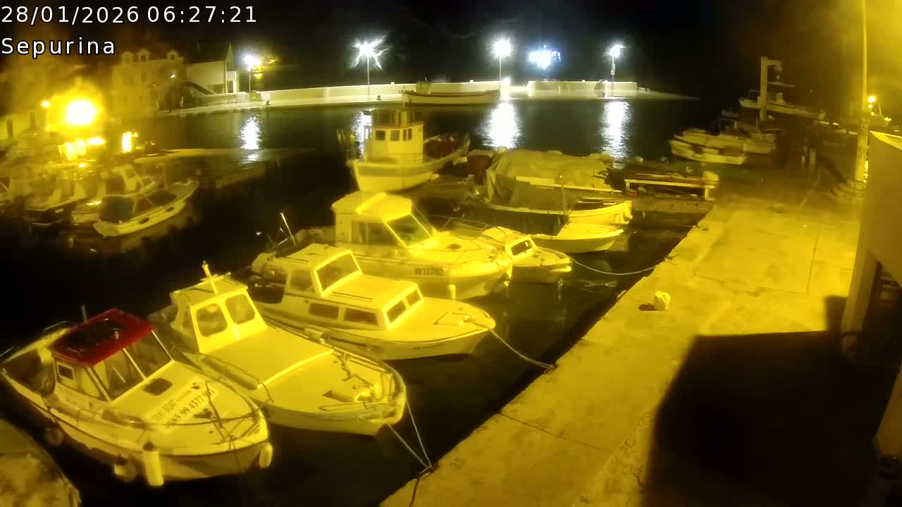 Otok Prvić Island, Prvić Šepurine Marine Live Cam - Prvić Šepurine, Otok Prvić, Vodice, Šibenik-Knin, Croatia