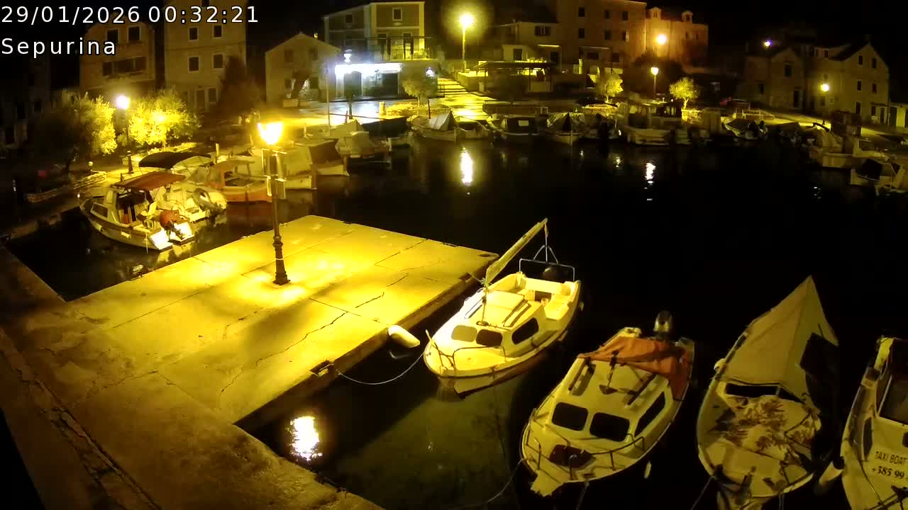 Otok Prvić Island, Prvić Šepurine Marine Live Cam - Prvić Šepurine, Otok Prvić, Vodice, Šibenik-Knin, Croatia