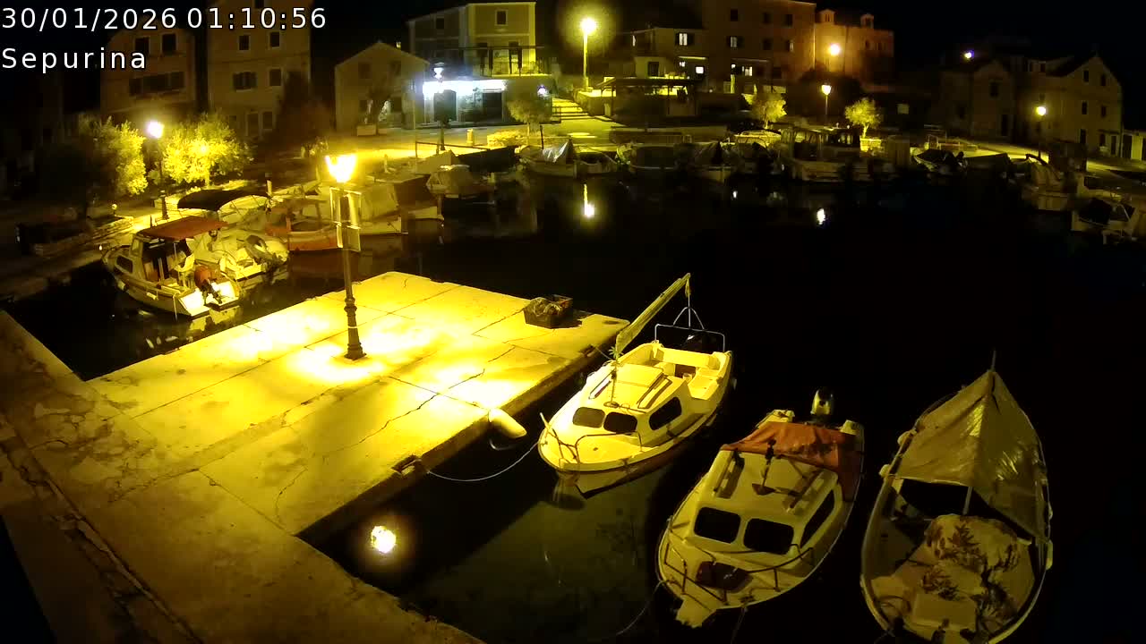 Otok Prvić Island, Prvić Šepurine Marine Live Cam - Prvić Šepurine, Otok Prvić, Vodice, Šibenik-Knin, Croatia
