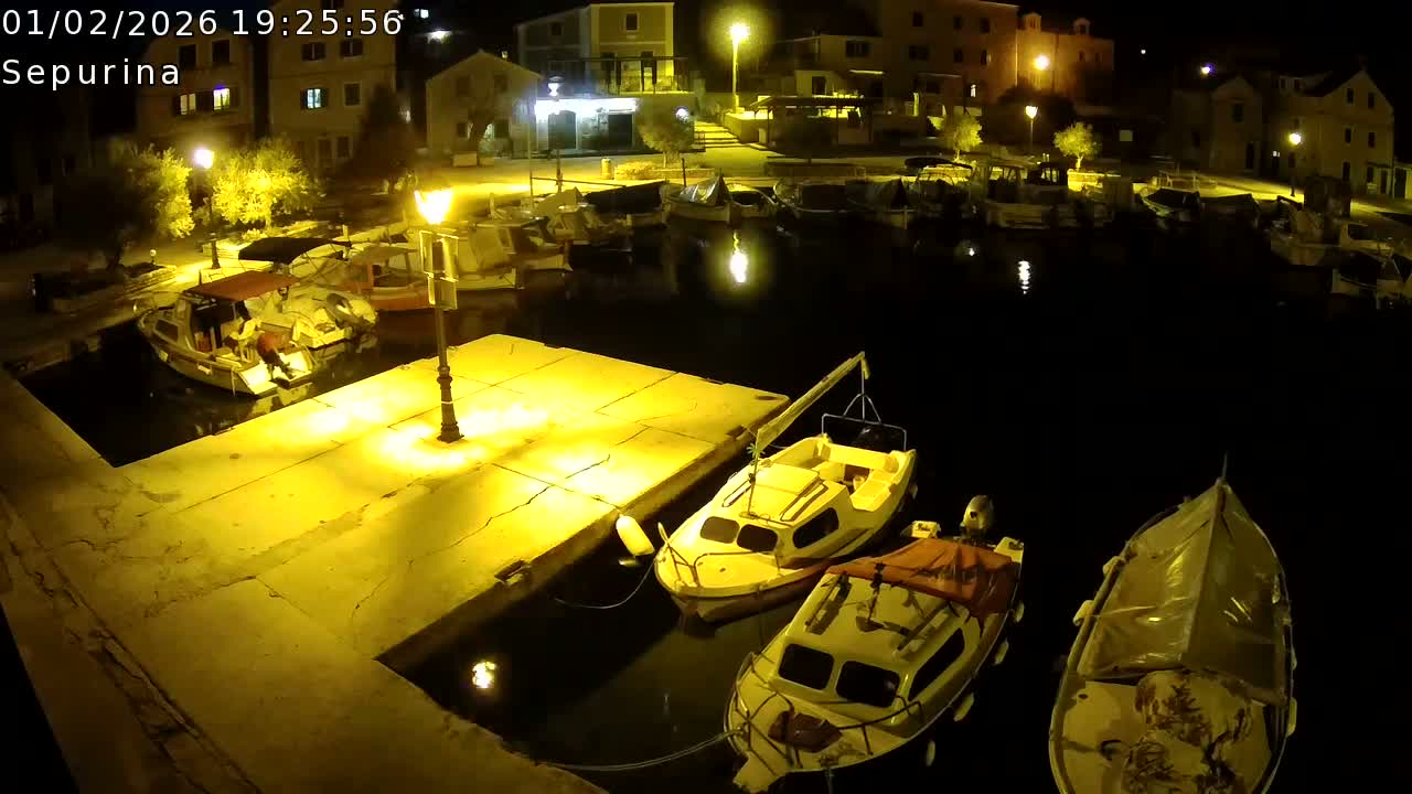 Otok Prvić Island, Prvić Šepurine Marine Live Cam - Prvić Šepurine, Otok Prvić, Vodice, Šibenik-Knin, Croatia