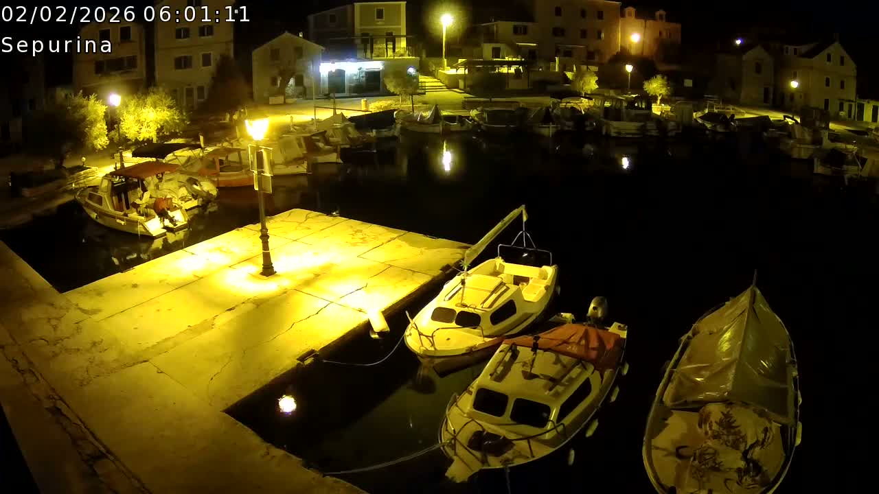 Otok Prvić Island, Prvić Šepurine Marine Live Cam - Prvić Šepurine, Otok Prvić, Vodice, Šibenik-Knin, Croatia
