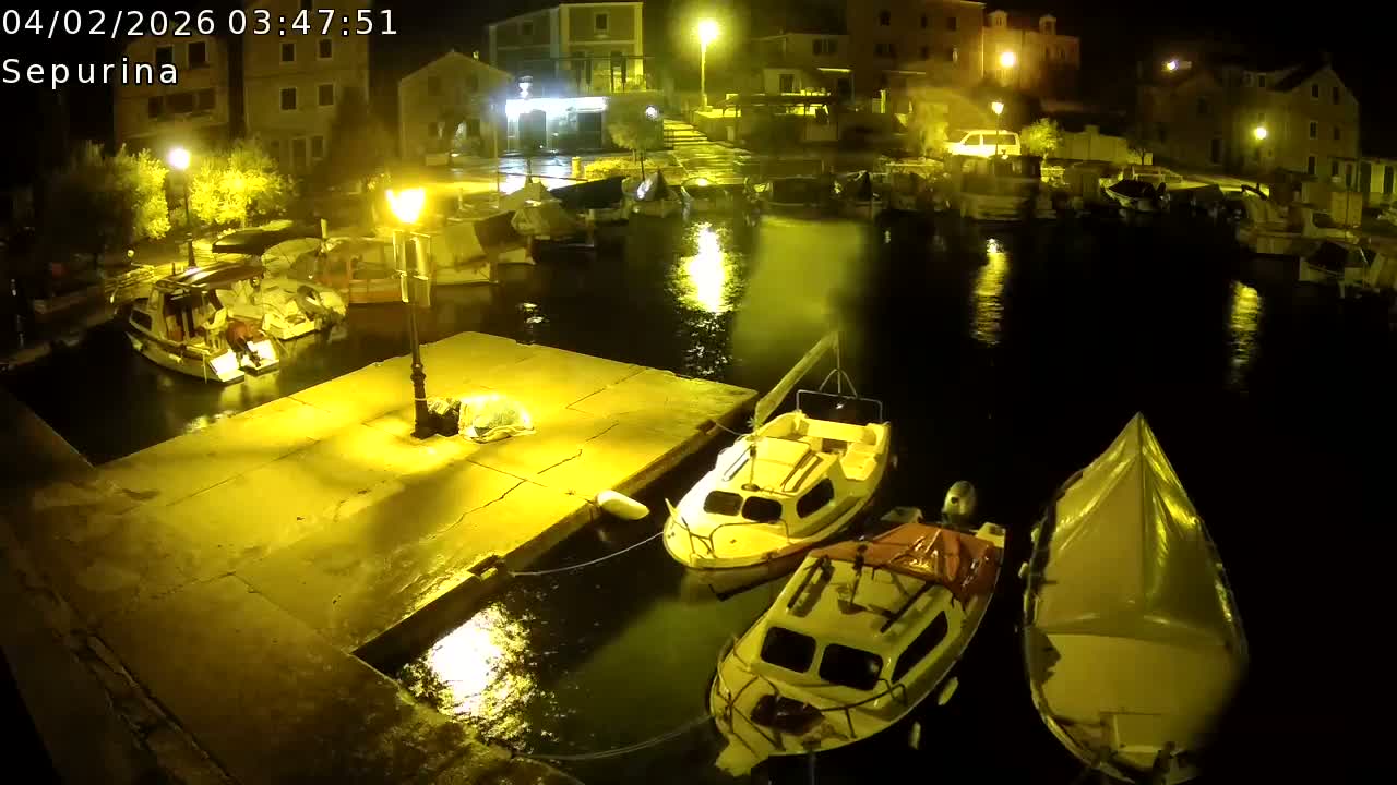 Otok Prvić Island, Prvić Šepurine Marine Live Cam - Prvić Šepurine, Otok Prvić, Vodice, Šibenik-Knin, Croatia