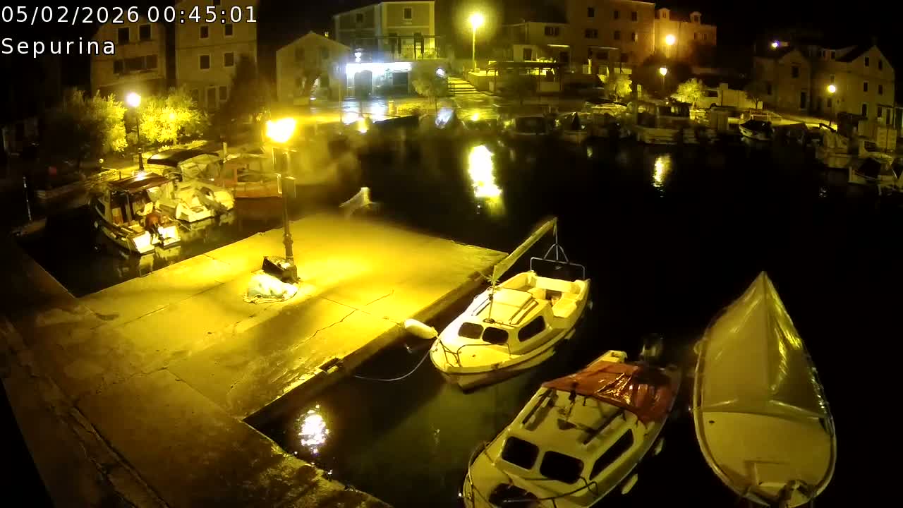 Otok Prvić Island, Prvić Šepurine Marine Live Cam - Prvić Šepurine, Otok Prvić, Vodice, Šibenik-Knin, Croatia