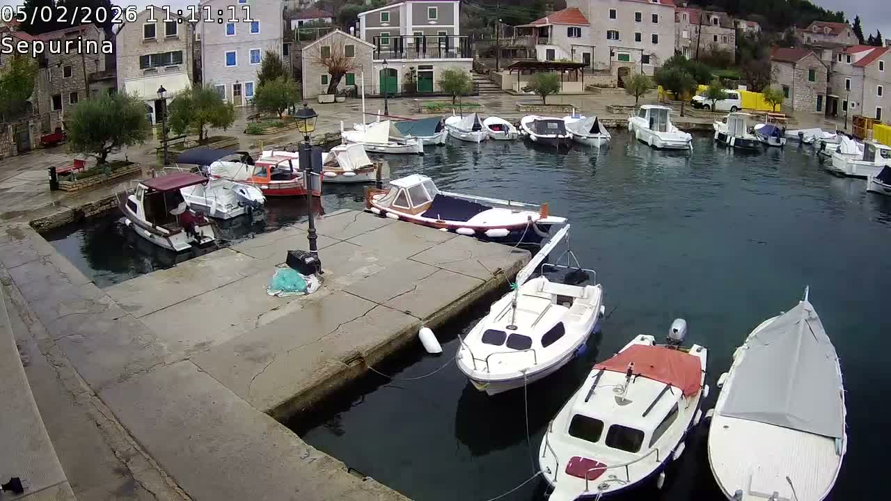 Otok Prvić Island, Prvić Šepurine Marine Live Cam - Prvić Šepurine, Otok Prvić, Vodice, Šibenik-Knin, Croatia