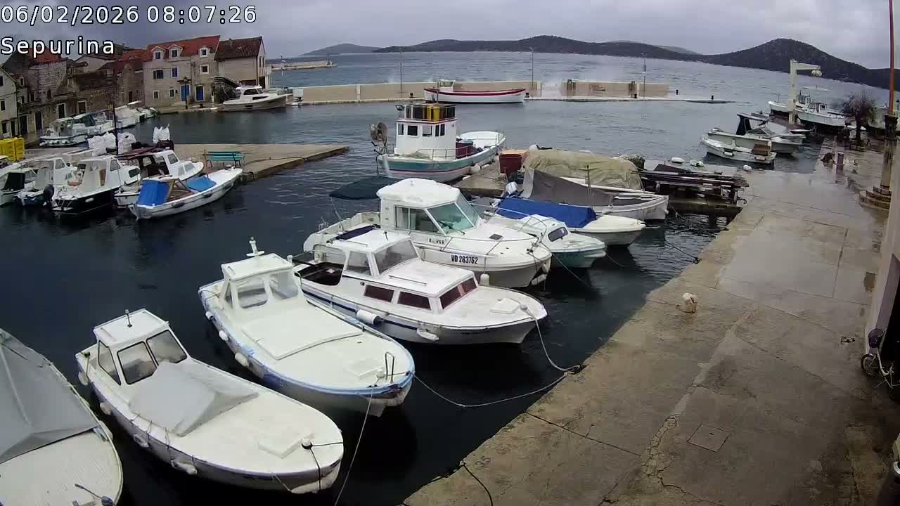 Otok Prvić Island, Prvić Šepurine Marine Live Cam - Prvić Šepurine, Otok Prvić, Vodice, Šibenik-Knin, Croatia