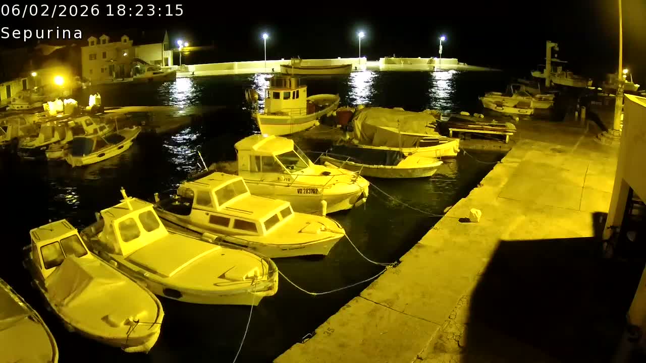 Otok Prvić Island, Prvić Šepurine Marine Live Cam - Prvić Šepurine, Otok Prvić, Vodice, Šibenik-Knin, Croatia
