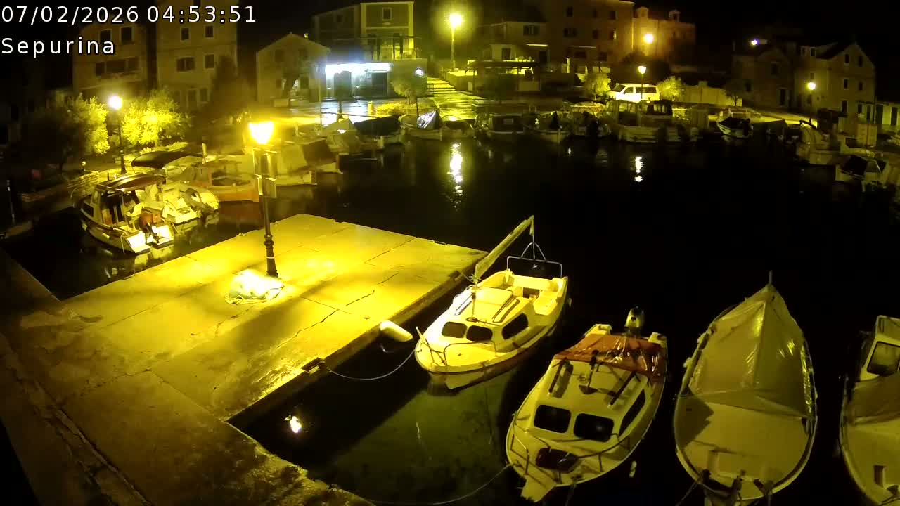 Otok Prvić Island, Prvić Šepurine Marine Live Cam - Prvić Šepurine, Otok Prvić, Vodice, Šibenik-Knin, Croatia