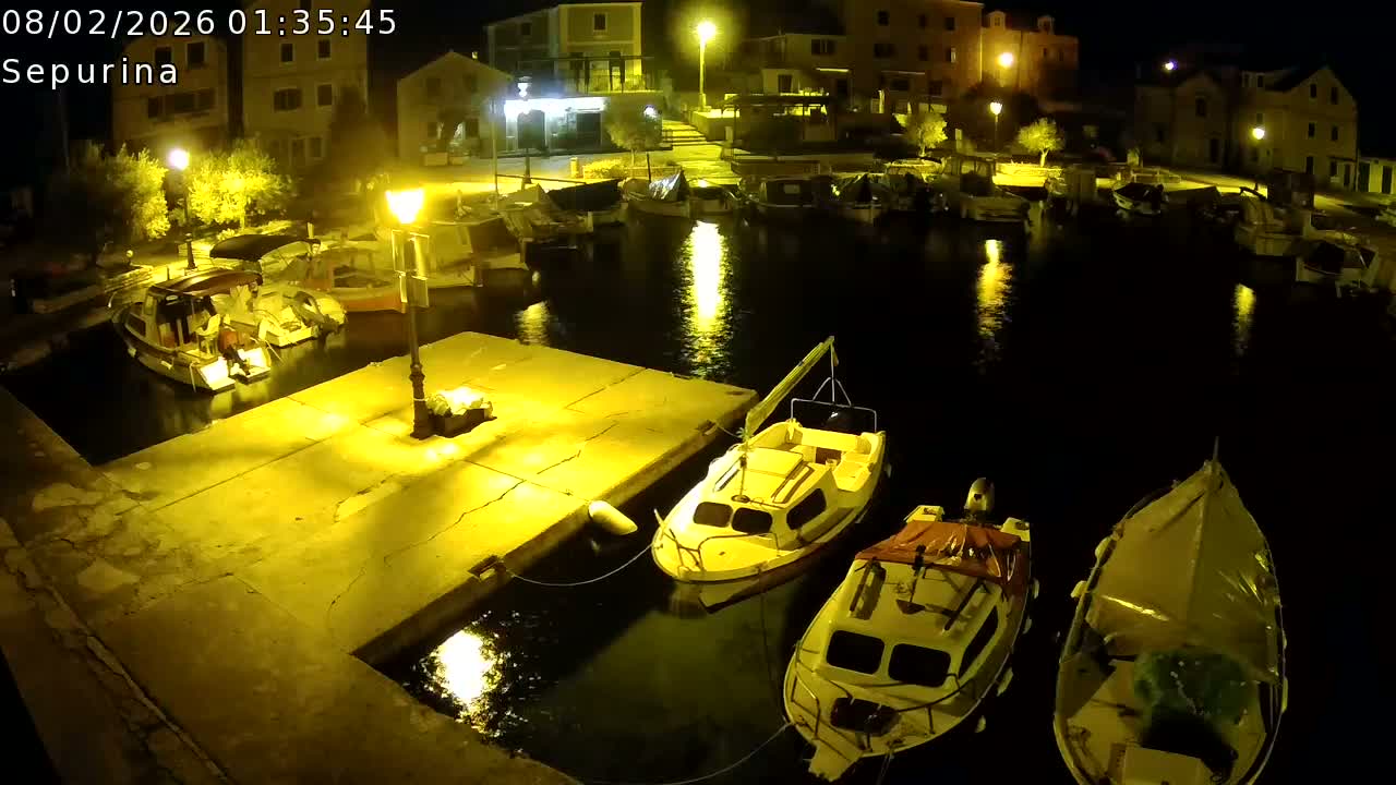 Otok Prvić Island, Prvić Šepurine Marine Live Cam - Prvić Šepurine, Otok Prvić, Vodice, Šibenik-Knin, Croatia