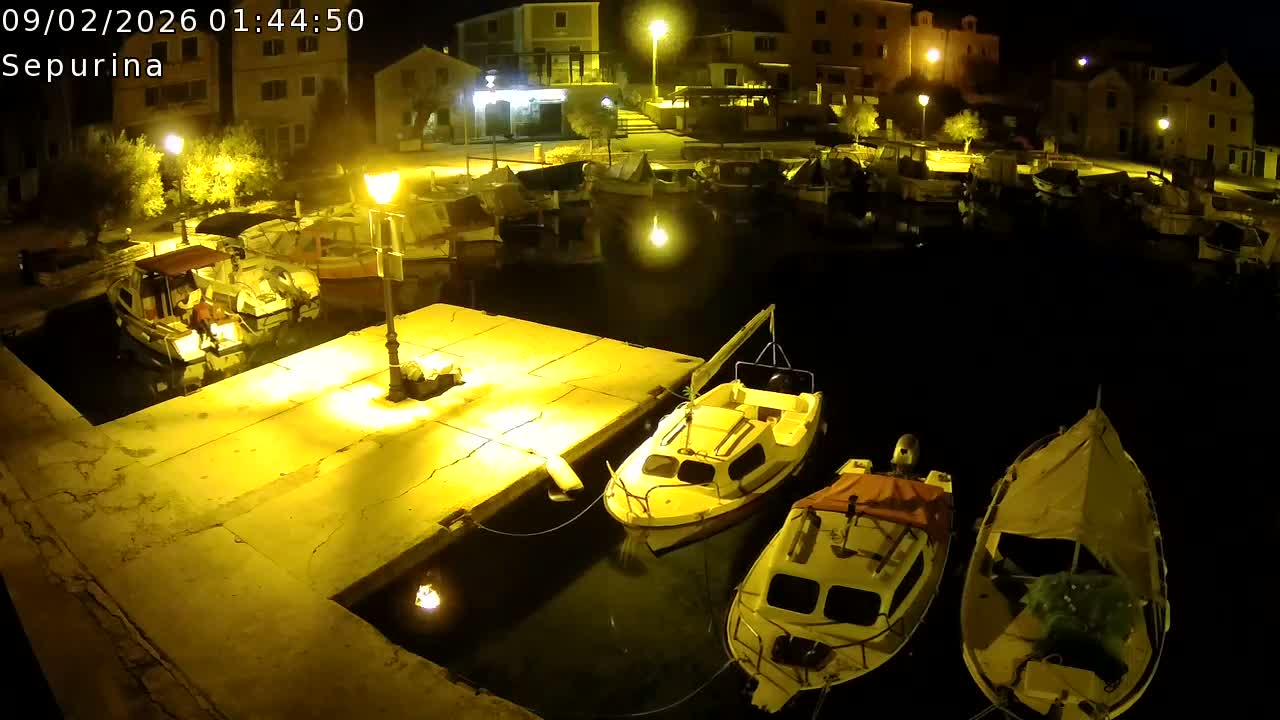 Otok Prvić Island, Prvić Šepurine Marine Live Cam - Prvić Šepurine, Otok Prvić, Vodice, Šibenik-Knin, Croatia