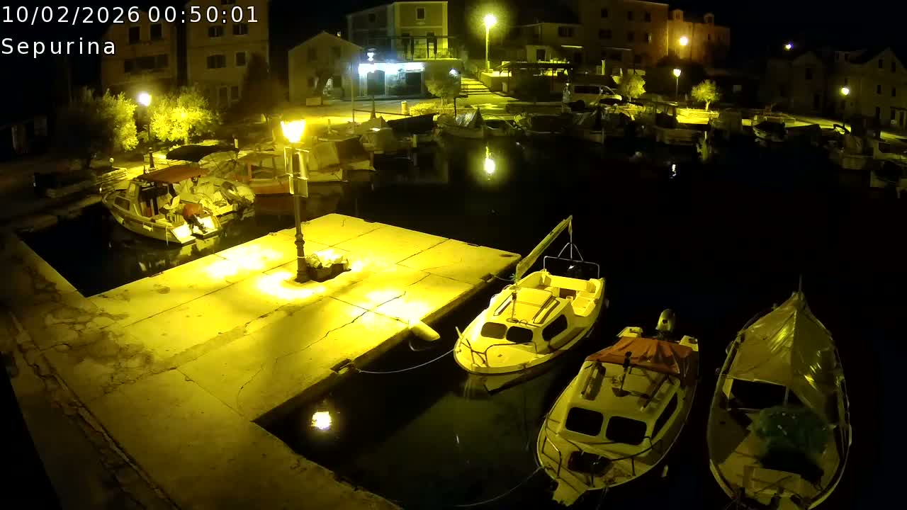 Otok Prvić Island, Prvić Šepurine Marine Live Cam - Prvić Šepurine, Otok Prvić, Vodice, Šibenik-Knin, Croatia