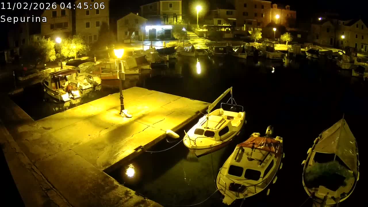 Otok Prvić Island, Prvić Šepurine Marine Live Cam - Prvić Šepurine, Otok Prvić, Vodice, Šibenik-Knin, Croatia