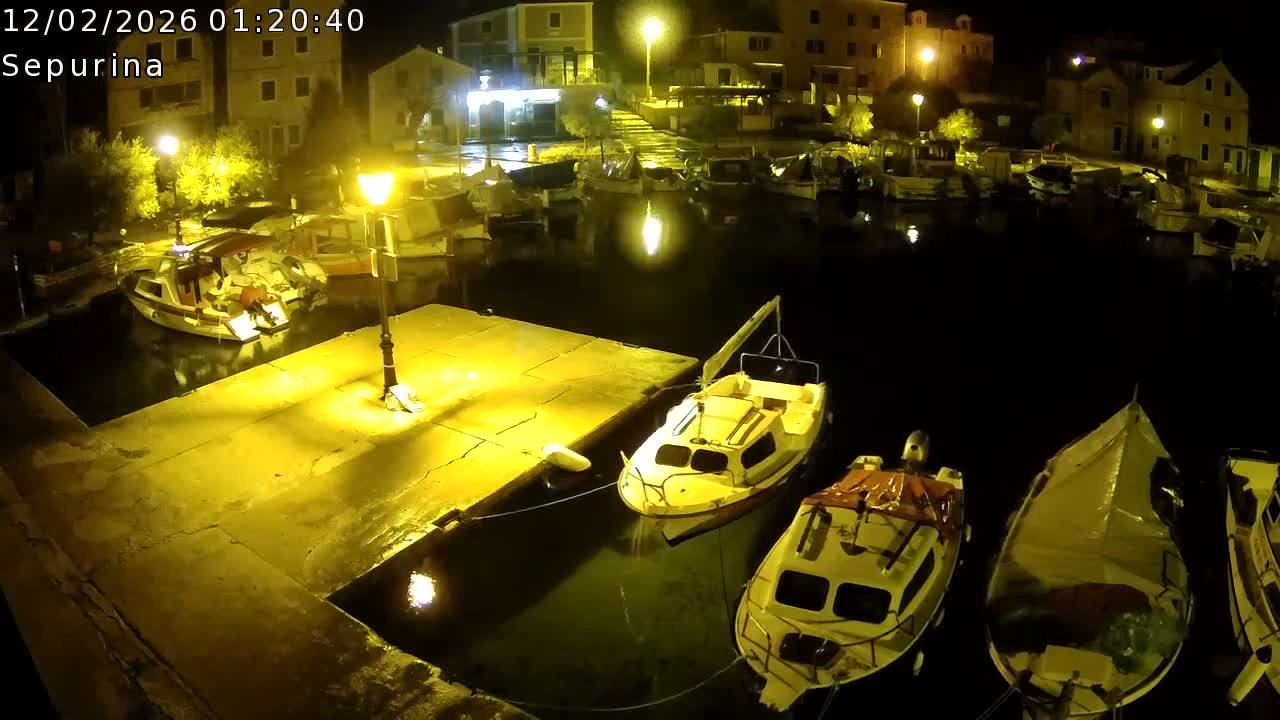 Otok Prvić Island, Prvić Šepurine Marine Live Cam - Prvić Šepurine, Otok Prvić, Vodice, Šibenik-Knin, Croatia