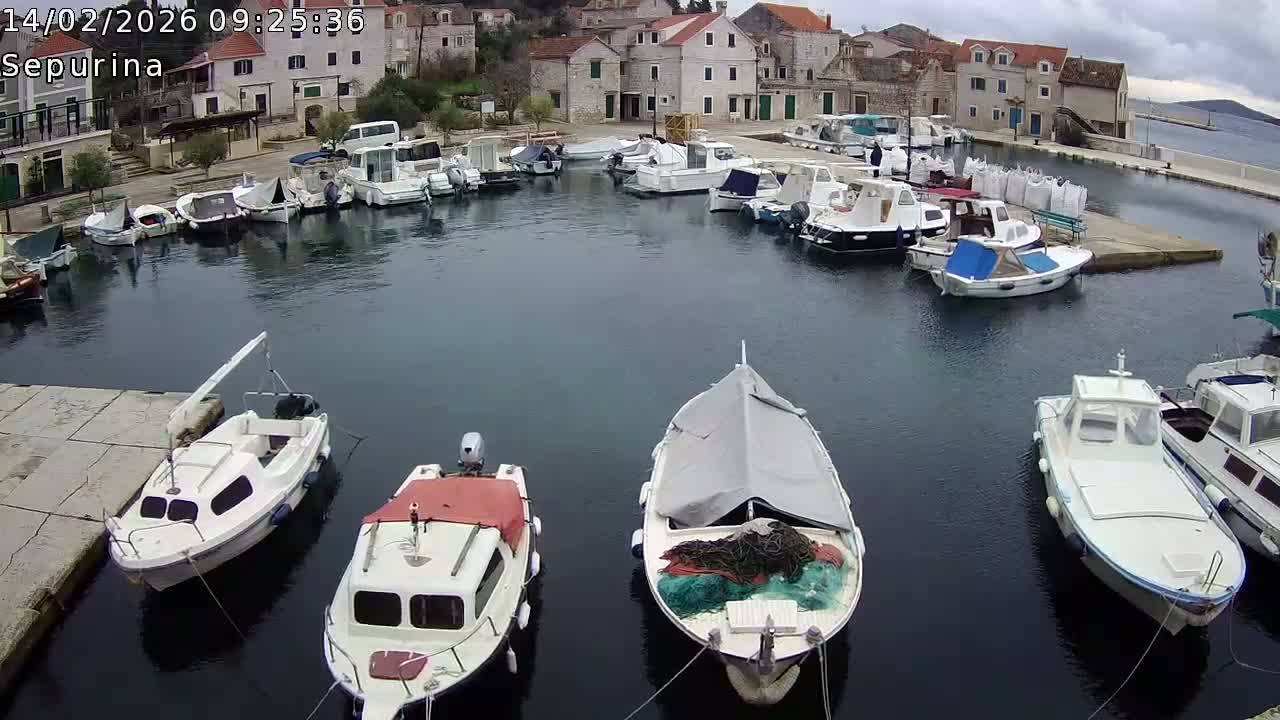 Otok Prvić Island, Prvić Šepurine Marine Live Cam - Prvić Šepurine, Otok Prvić, Vodice, Šibenik-Knin, Croatia