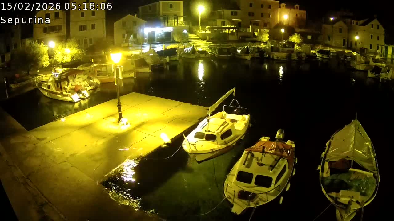 Otok Prvić Island, Prvić Šepurine Marine Live Cam - Prvić Šepurine, Otok Prvić, Vodice, Šibenik-Knin, Croatia