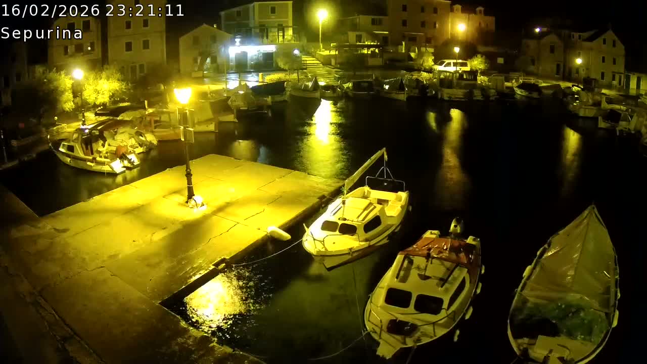 Otok Prvić Island, Prvić Šepurine Marine Live Cam - Prvić Šepurine, Otok Prvić, Vodice, Šibenik-Knin, Croatia