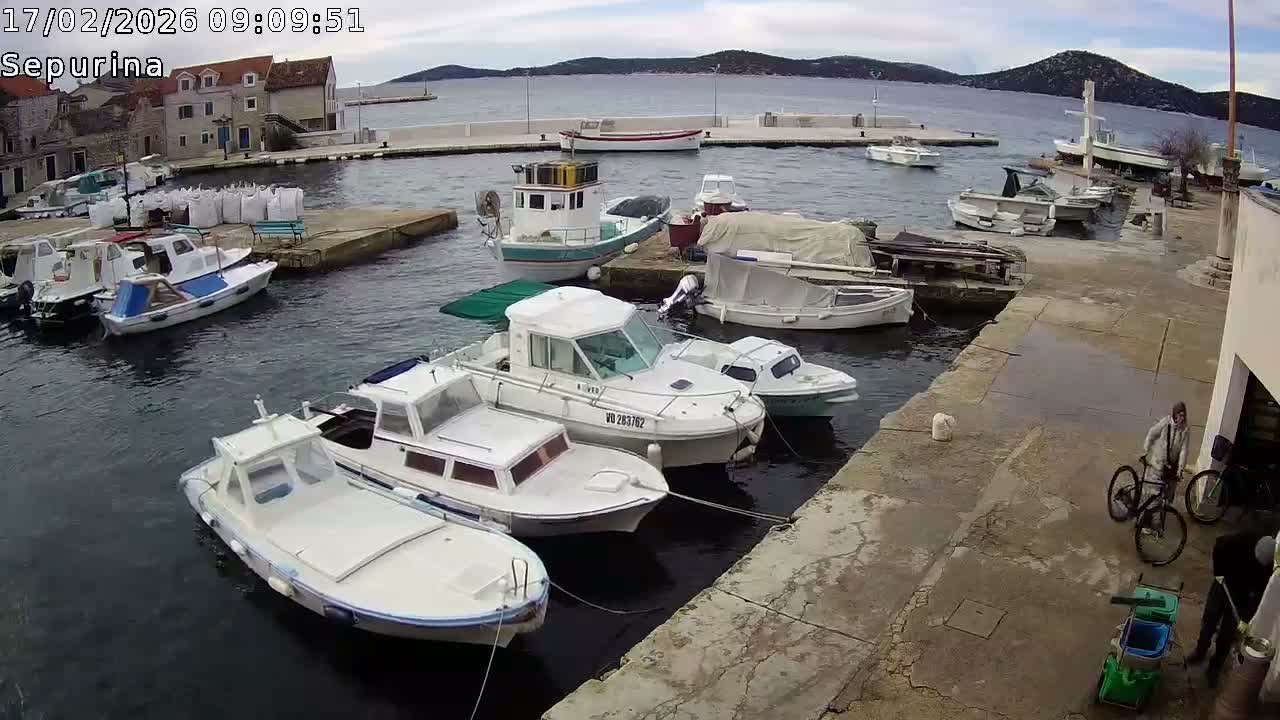 Otok Prvić Island, Prvić Šepurine Marine Live Cam - Prvić Šepurine, Otok Prvić, Vodice, Šibenik-Knin, Croatia
