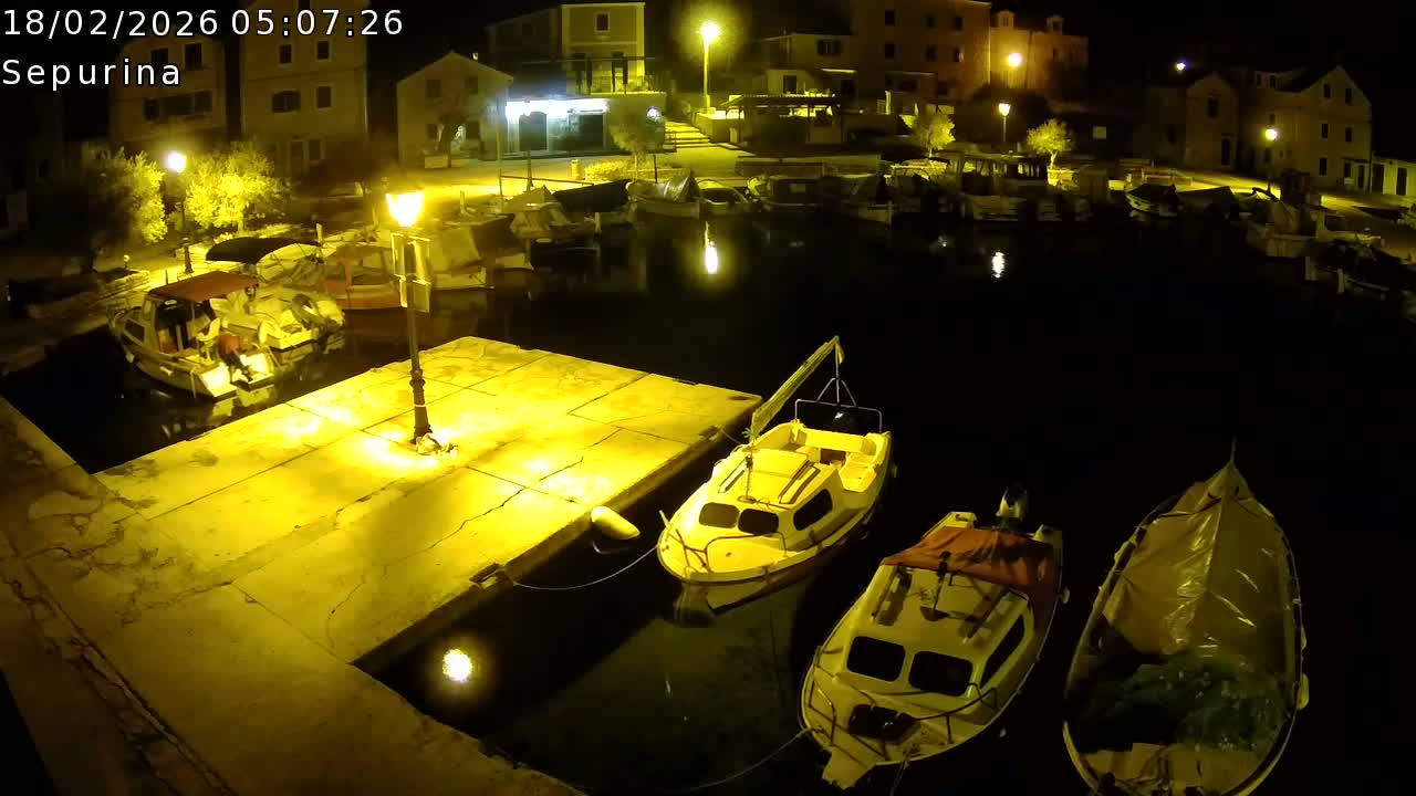 Otok Prvić Island, Prvić Šepurine Marine Live Cam - Prvić Šepurine, Otok Prvić, Vodice, Šibenik-Knin, Croatia