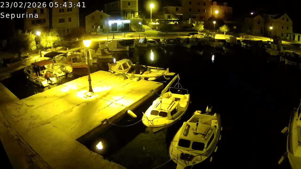 Otok Prvić Island, Prvić Šepurine Marine Live Cam - Prvić Šepurine, Otok Prvić, Vodice, Šibenik-Knin, Croatia