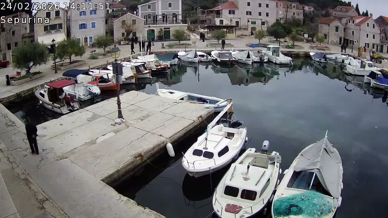 Otok Prvić Island, Prvić Šepurine Marine Live Cam - Prvić Šepurine, Otok Prvić, Vodice, Šibenik-Knin, Croatia
