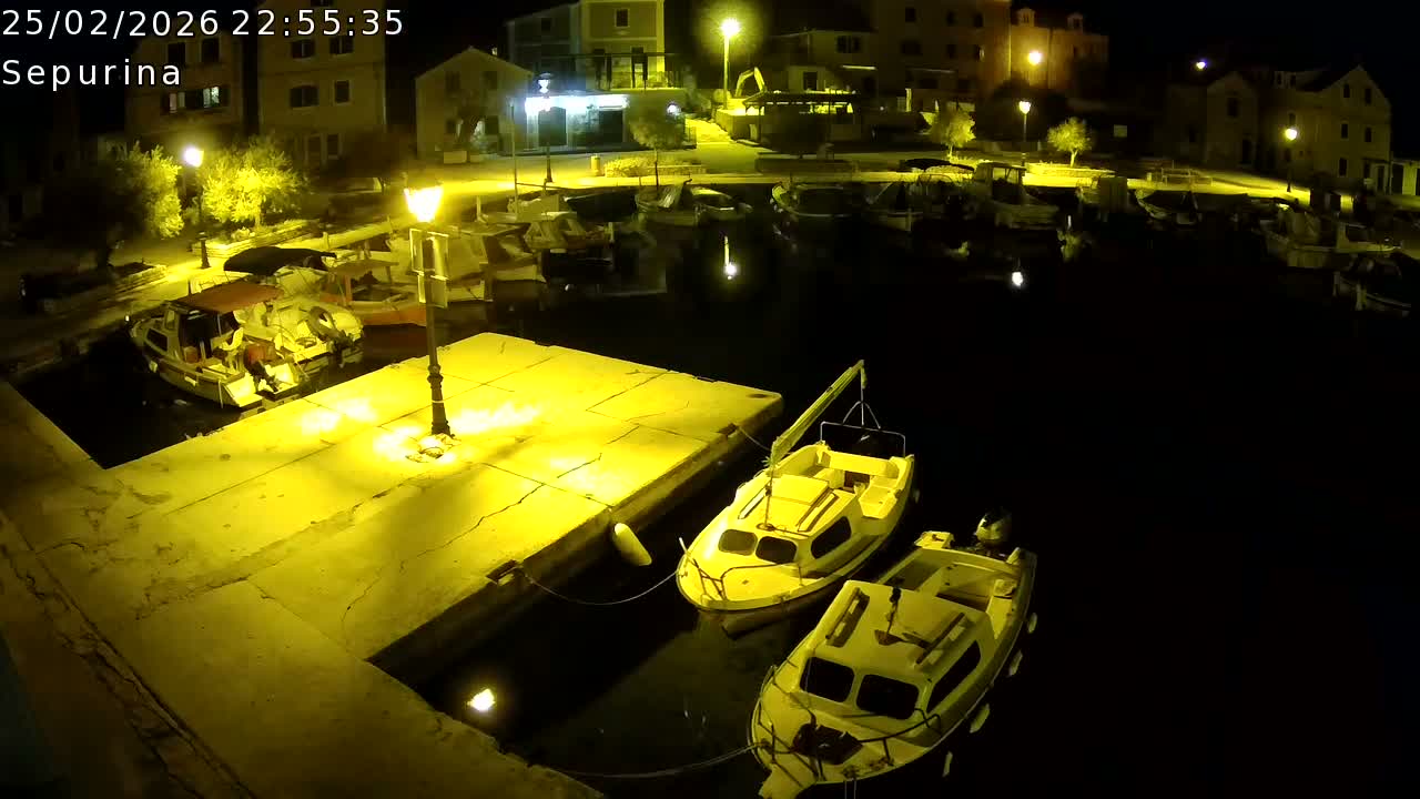 Otok Prvić Island, Prvić Šepurine Marine Live Cam - Prvić Šepurine, Otok Prvić, Vodice, Šibenik-Knin, Croatia