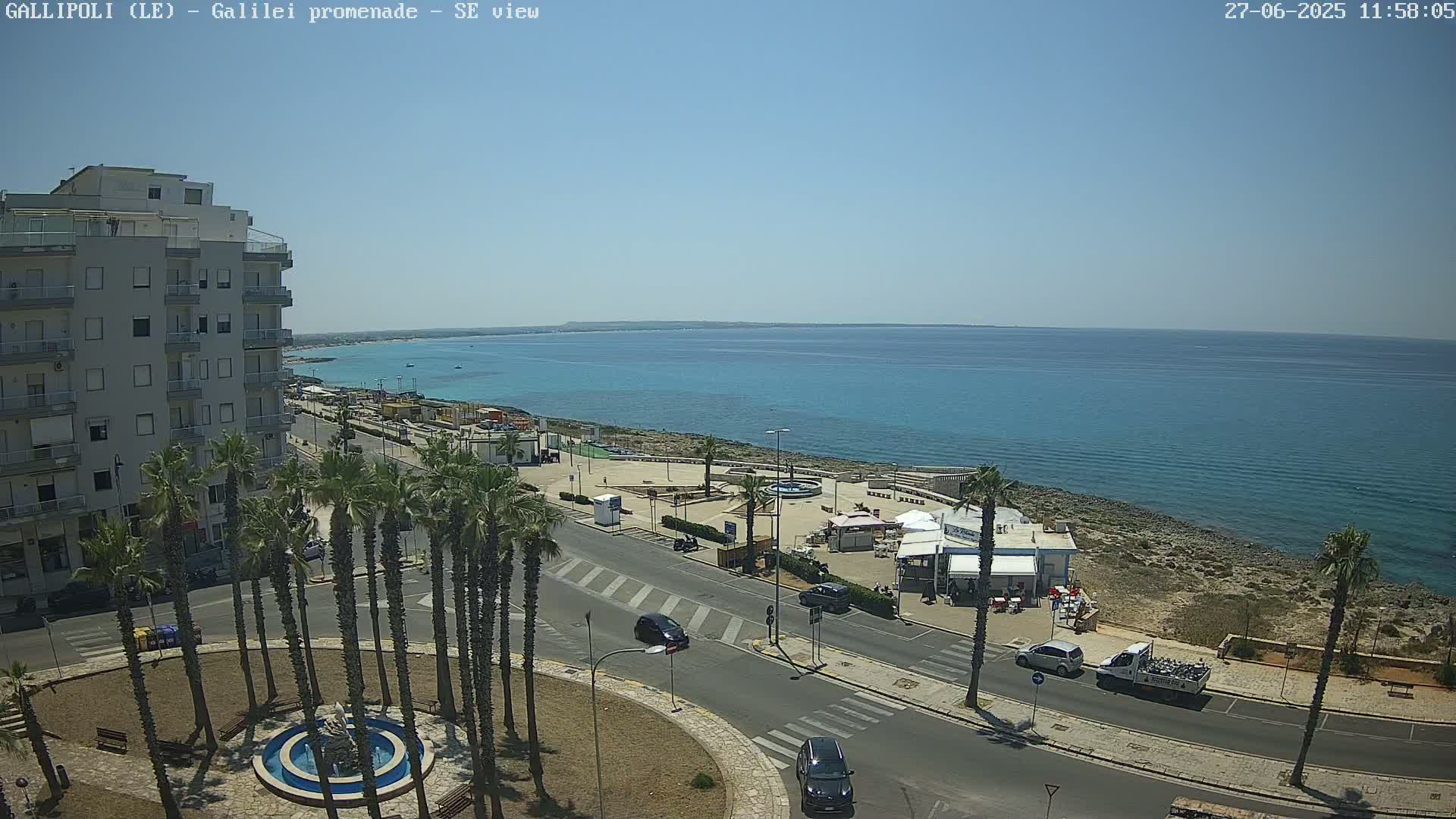 Gallipoli Coast Live Cam - Apulia, Italy