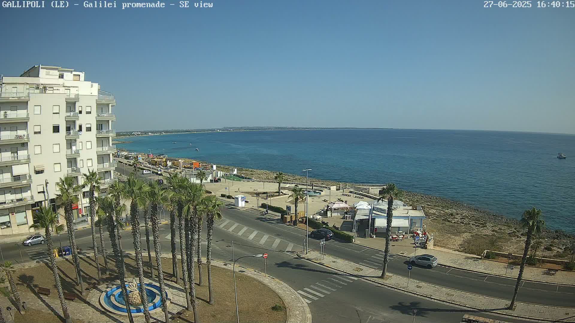 Gallipoli Coast Live Cam - Apulia, Italy