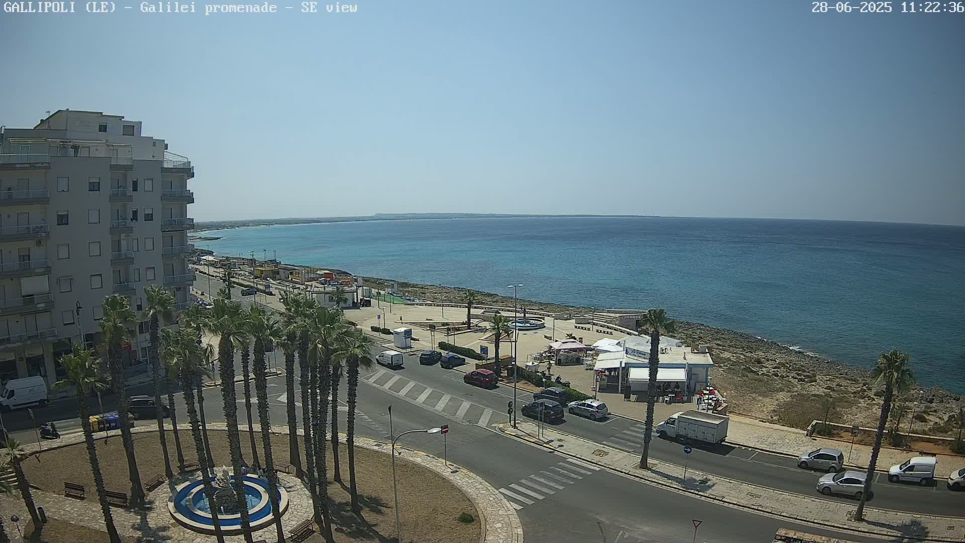 Gallipoli Coast Live Cam - Apulia, Italy