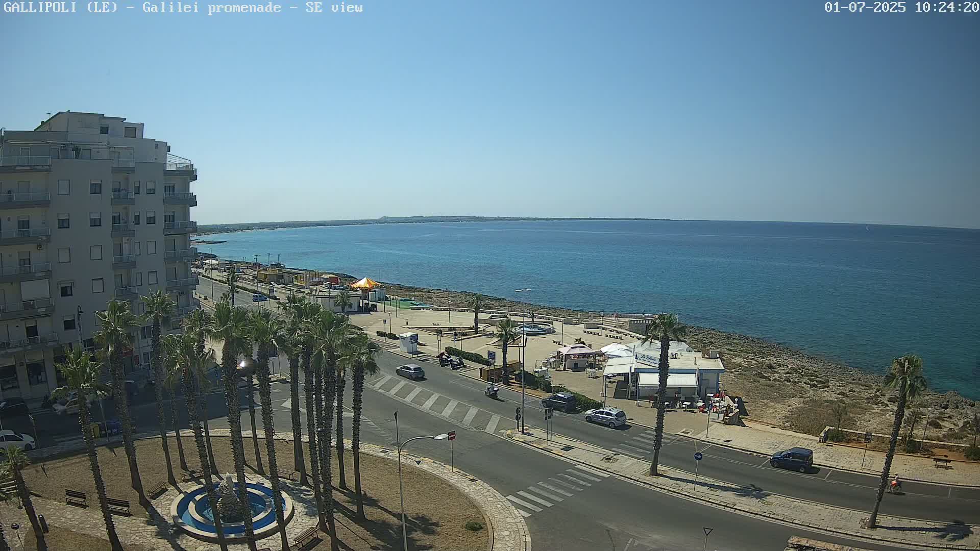 Gallipoli Coast Live Cam - Apulia, Italy