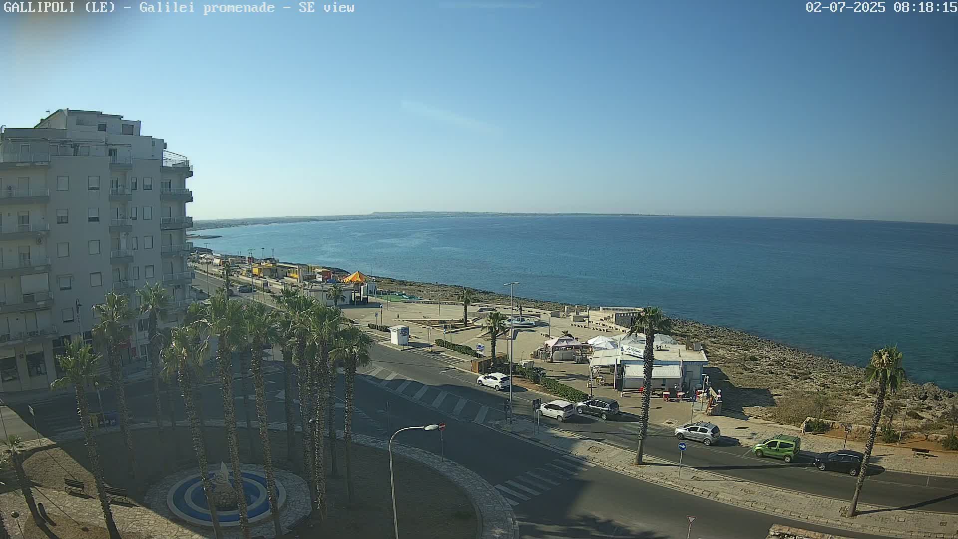 Gallipoli Coast Live Cam - Apulia, Italy