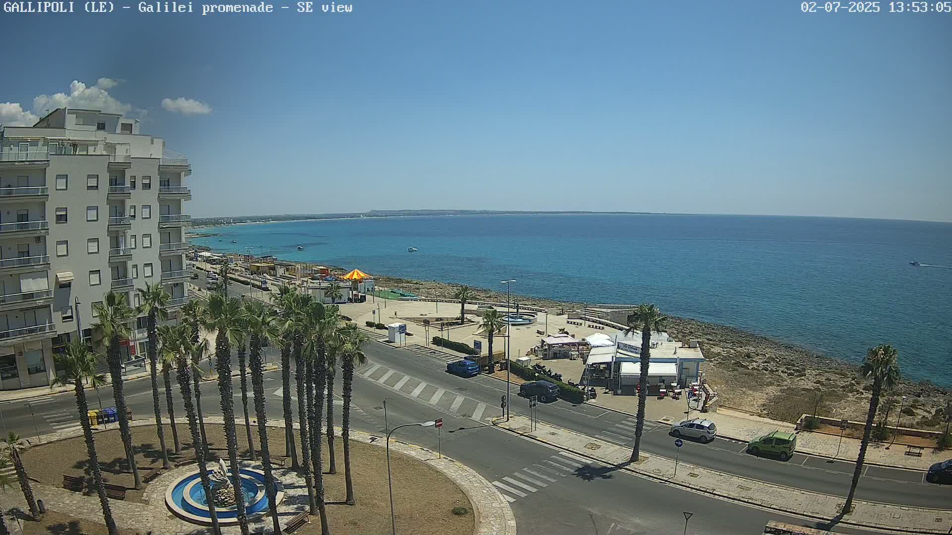 Gallipoli Coast Live Cam - Apulia, Italy