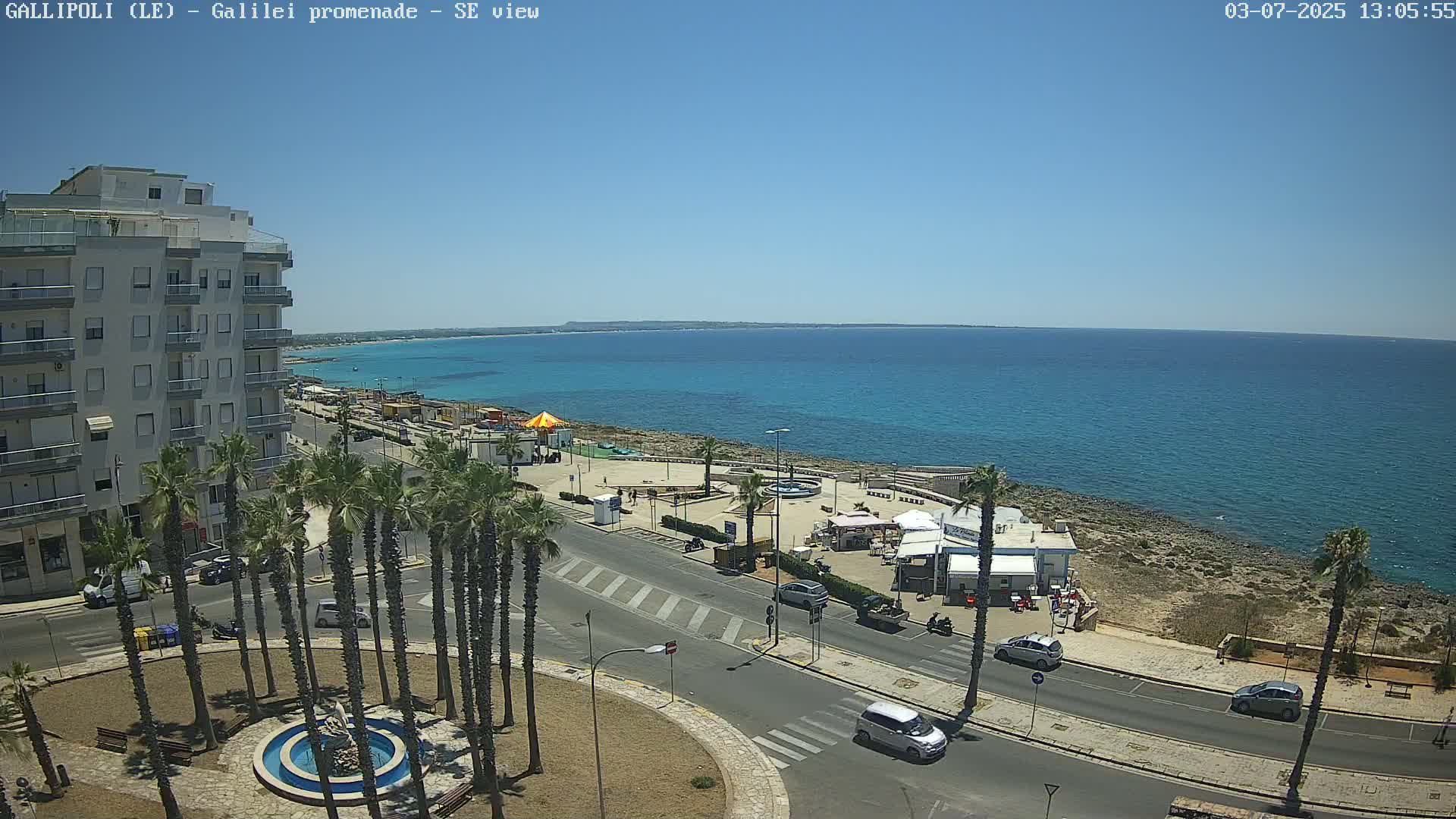 Gallipoli Coast Live Cam - Apulia, Italy
