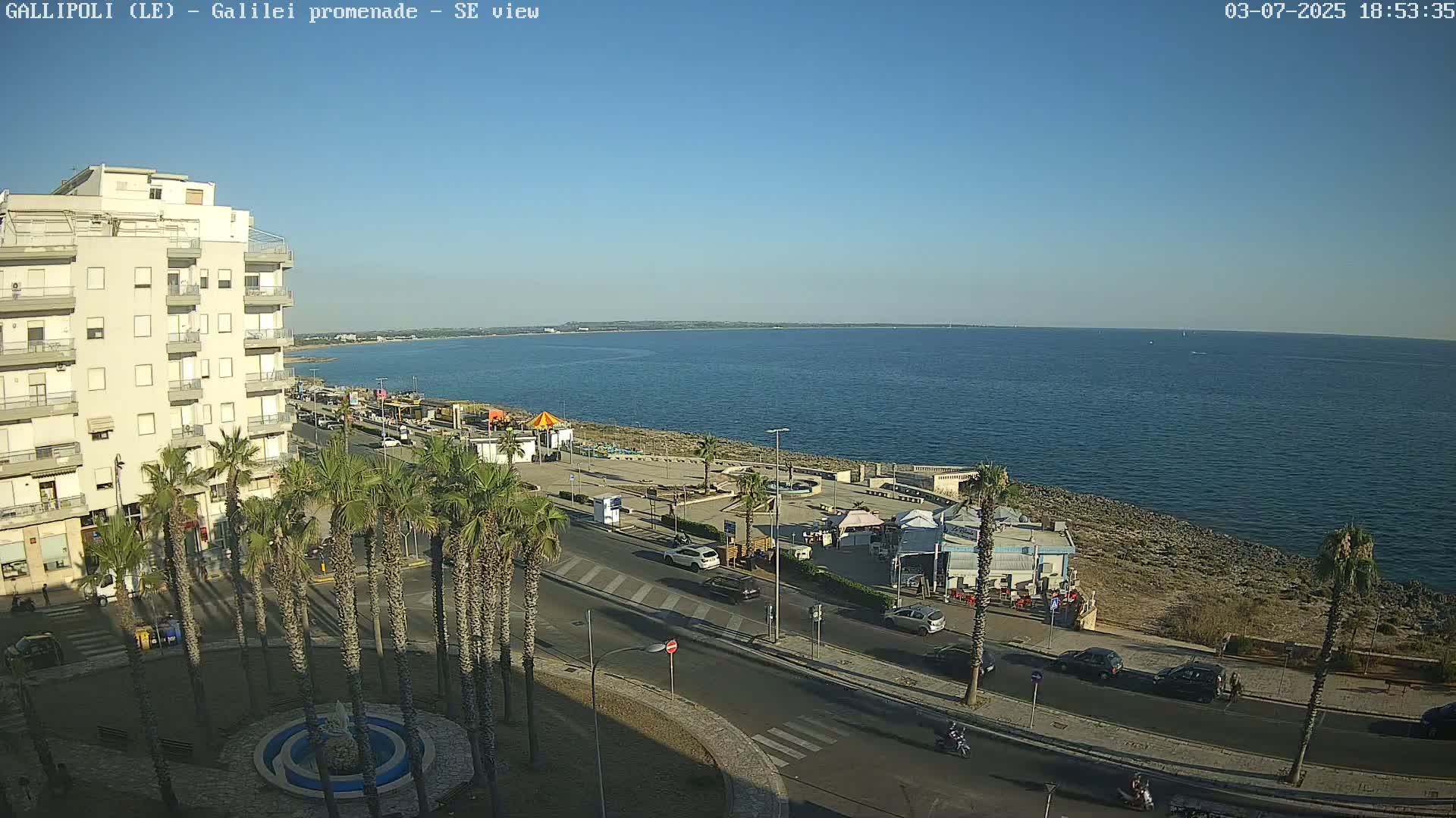 Gallipoli Coast Live Cam - Apulia, Italy