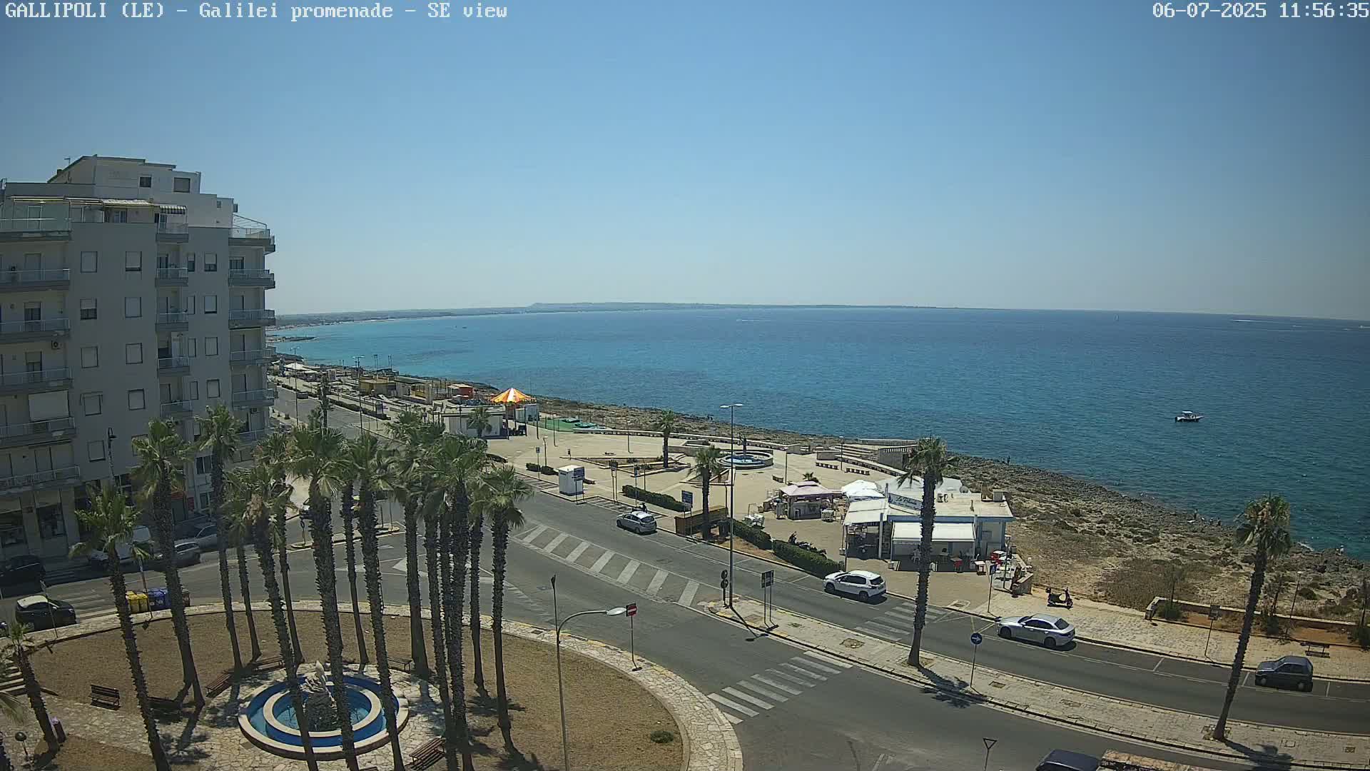 Gallipoli Coast Live Cam - Apulia, Italy
