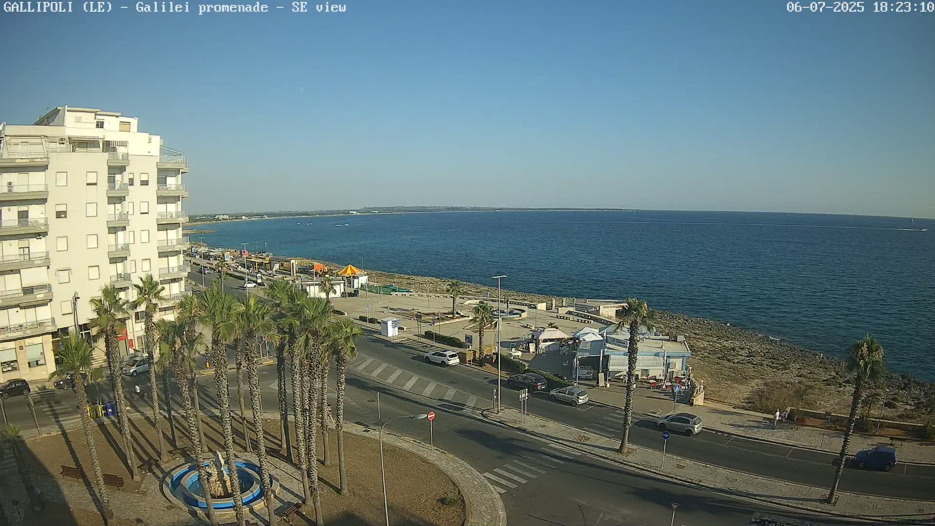 Gallipoli Coast Live Cam - Apulia, Italy