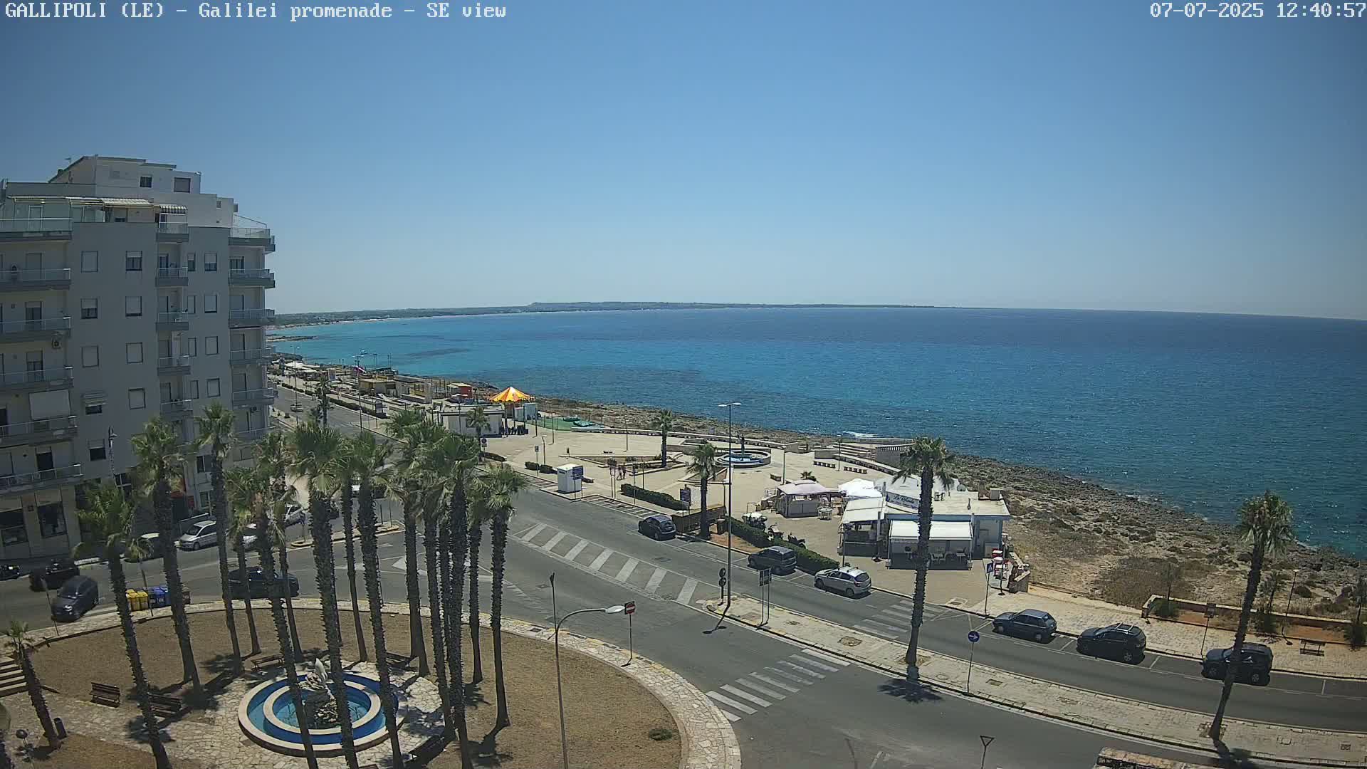 Gallipoli Coast Live Cam - Apulia, Italy