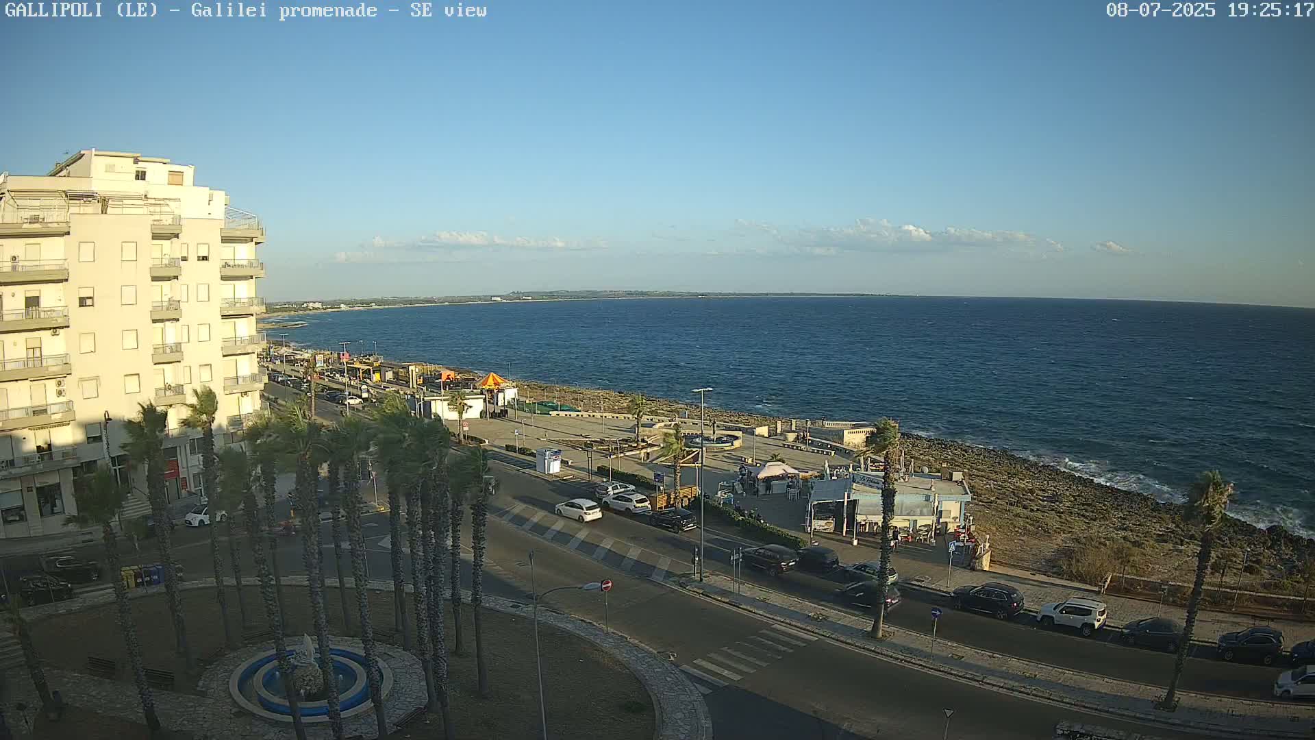 Gallipoli Coast Live Cam - Apulia, Italy