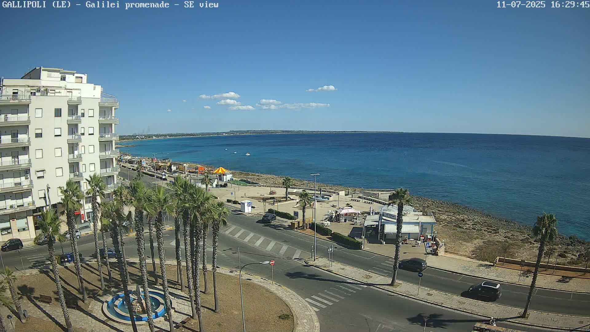 Gallipoli Coast Live Cam - Apulia, Italy